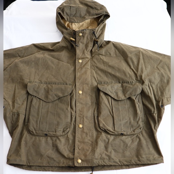 RARE CROPPED WAXED PARKA JACKET - Picture 3 of 12